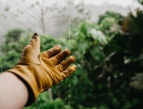 Why do electricians wear rubber gloves?